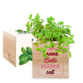 EcoCube bedrukt voor Moederdag